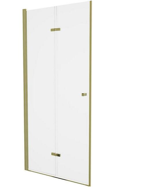 DRZWI PRYSZNICOWE SKŁADANE Złote Gold 70 / 80 / 90 / 100 cm