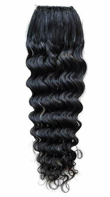 Warkocze szydełkowe Beach Curl 100% włosów ludzkich