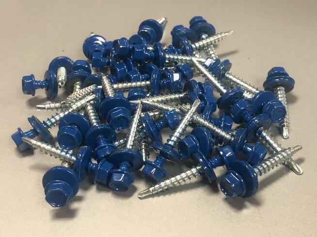 Wkręty do blachy farmery 4,8 x 35 DUŻA KOLORYSTYKA