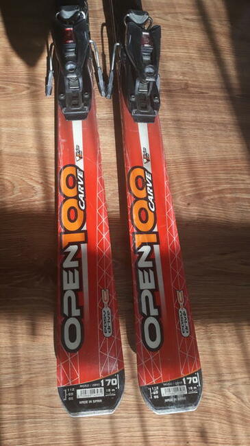Narty Rossignol Open 100 długość-170 cm.