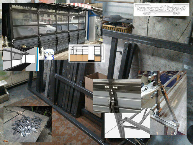 Usługi ślusarskie spawalnicze naprawa maszyn spawanie stali