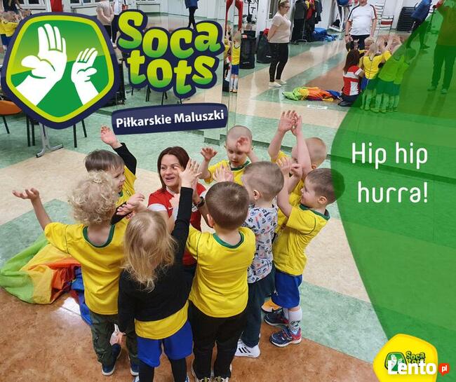 Socatots-Piłkarskie Maluszki dla dzieci 1-5 lat z rodzicem