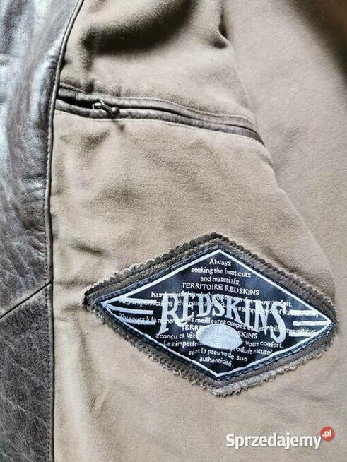 REDSKINS Oryginalna kurtka skórzana Rozm L / XL JAK NOWA