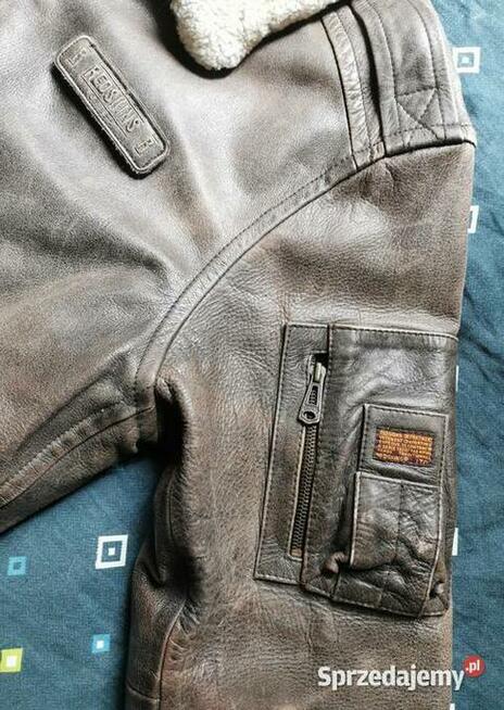 REDSKINS Oryginalna kurtka skórzana Rozm L / XL JAK NOWA