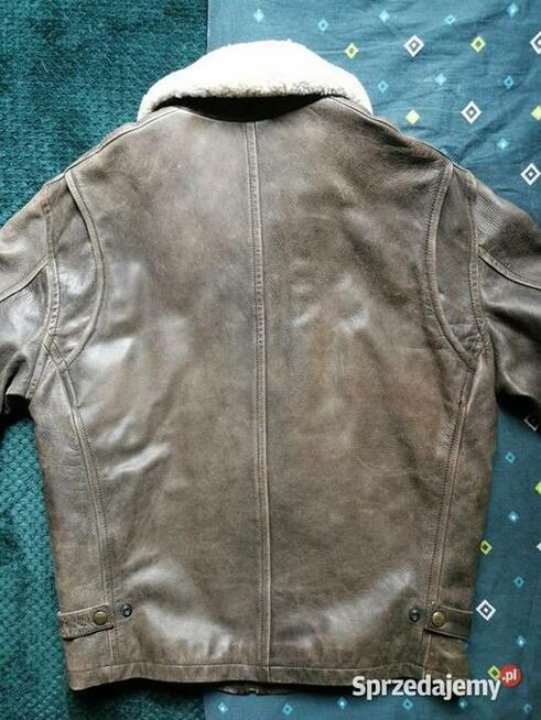 REDSKINS Oryginalna kurtka skórzana Rozm L / XL JAK NOWA
