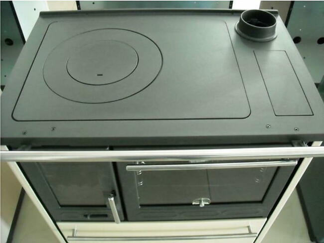 Kuchnia węglowa PLAMEN 850 GLAS