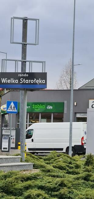 Wynajem miejsce reklama baner Top lokalizacja Poznań Rondo