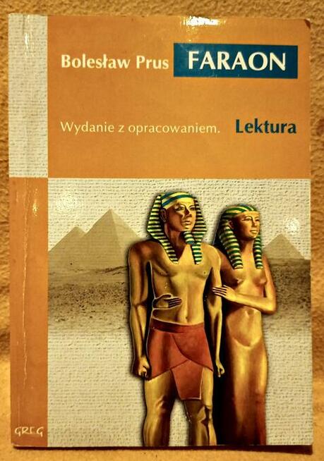 Książka - Faraon - B. Prus (wraz z opracowaniem)
