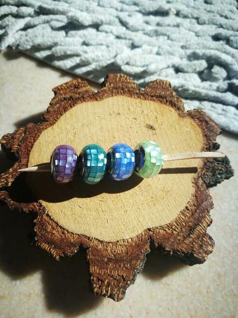 Pandora Charm koralik masa macica perłowa mozaika