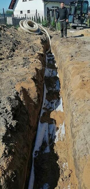 Odwodnienie działek domów, montaż zbiorników na deszczówkę