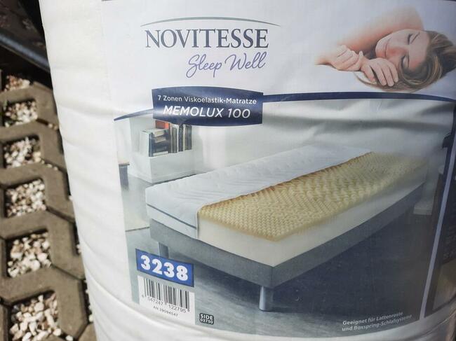 18cm materac 100x200 piankowy visco memory 7stref H3 100kg