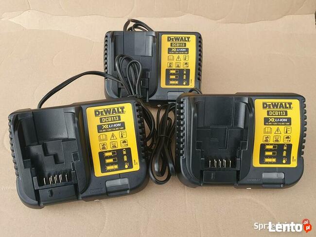 NOWA DeWalt XR DCB107 szybka Ładowarka 10,8V 12V 14,4V 18V