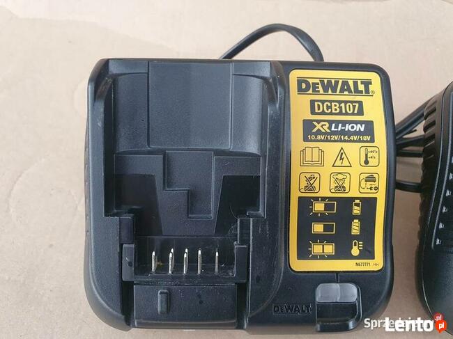 NOWA DeWalt XR DCB107 szybka Ładowarka 10,8V 12V 14,4V 18V