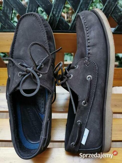 Buty męskie mokasyny Rozm.44 Skóra naturalna NUBUK JAK NOWE