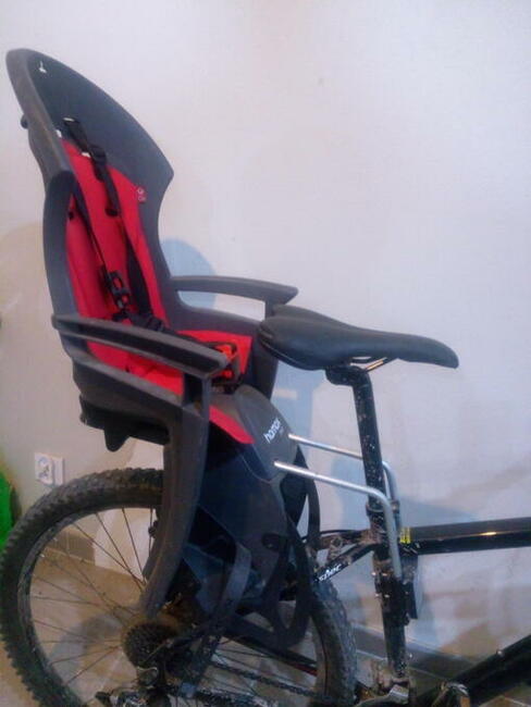 HAMAX SMILEY FOTELIK ROWEROWY NA RAMĘ 22KG PAŁĄK