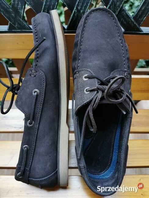 Buty męskie mokasyny Rozm.44 Skóra naturalna NUBUK JAK NOWE
