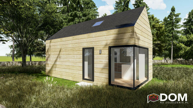 Projekt domu ZG224 - na zgłoszenie bez pozwolenia