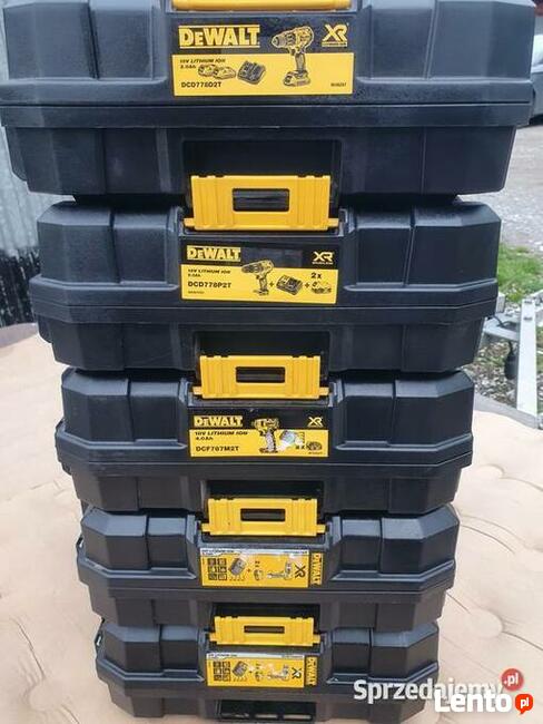 NOWA Skrzynka DeWalt XR TSTAK wiertarka wkrętarka