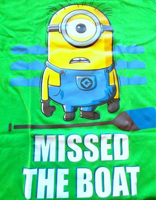 Koszulka T-shirt DESPICABLE ME MINION 10A 140cm NOWA