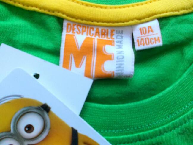Koszulka T-shirt DESPICABLE ME MINION 10A 140cm NOWA