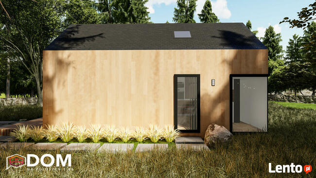 Projekt domu ZG224a - na zgłoszenie bez pozwolenia