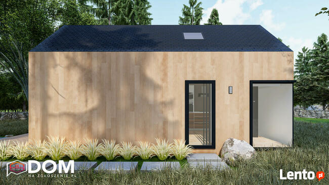 Projekt domu ZG224a - na zgłoszenie bez pozwolenia