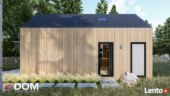 Projekt domu ZG224c - na zgłoszenie bez pozwolenia