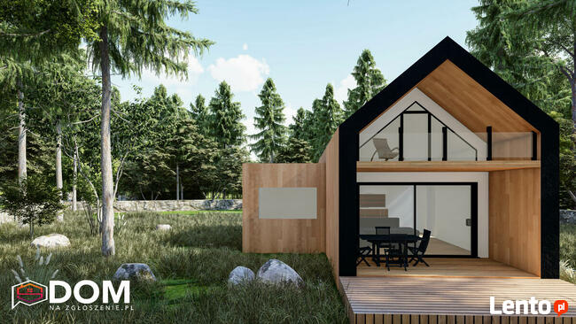 Projekt domu ZG224a - na zgłoszenie bez pozwolenia