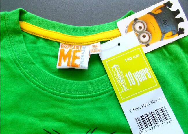 Koszulka T-shirt DESPICABLE ME MINION 10A 140cm NOWA