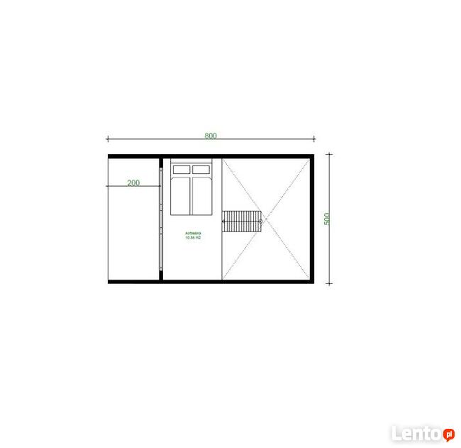 Projekt domu ZG224a - na zgłoszenie bez pozwolenia