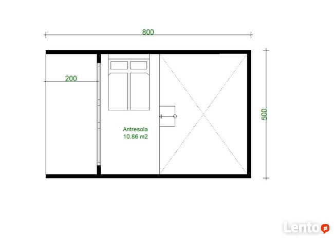 Projekt domu ZG224c - na zgłoszenie bez pozwolenia