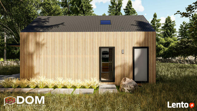 Projekt domu ZG224c - na zgłoszenie bez pozwolenia