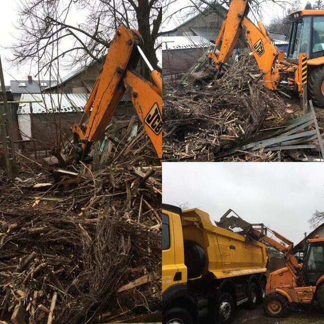 WYWÓZ Gałęzi Liści Gruzu Mebli Śmieci Sprzątanie działek