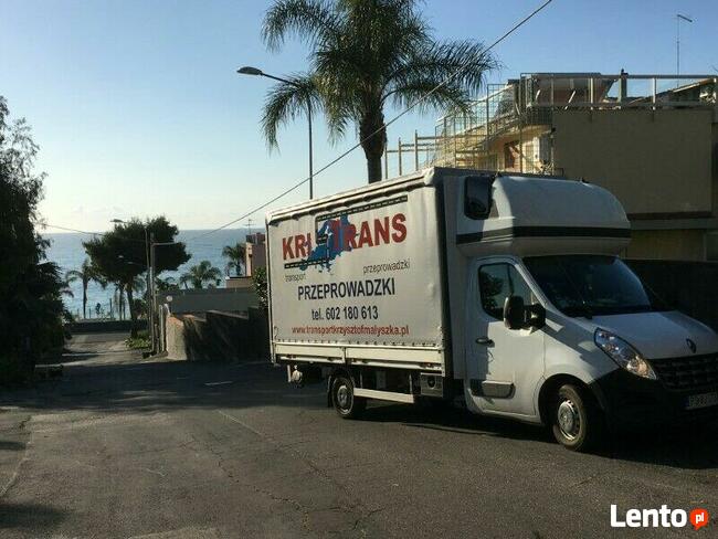 Transport do 3.5t samochody z windą