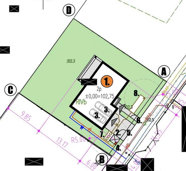 Działka, 693 m², Jachranka + prawomocne pozwolenie + projekt