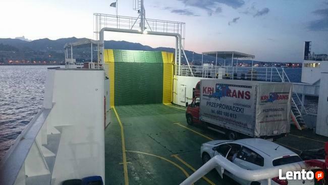 Transport do 3.5t samochody z windą