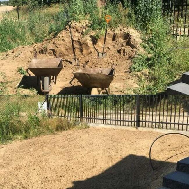 WYWÓZ Gałęzi Liści Gruzu Mebli Śmieci Sprzątanie działek