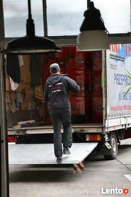 Transport do 3.5t samochody z windą