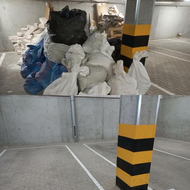 WYWÓZ Gałęzi Liści Gruzu Mebli Śmieci Sprzątanie działek