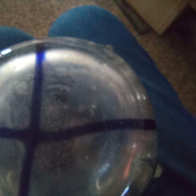 Wazon , flakon - sękacz-szkło.Huta Szkła Ząbkowice. PRL>