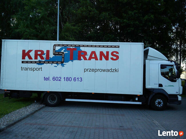 Transport do 3.5t samochody z windą