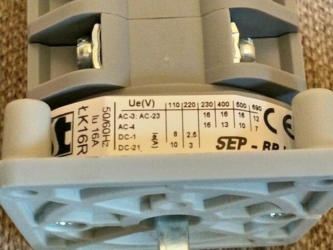 Przełącznik 10 zakresów 3 fazy migomat Bester Esab Industrie