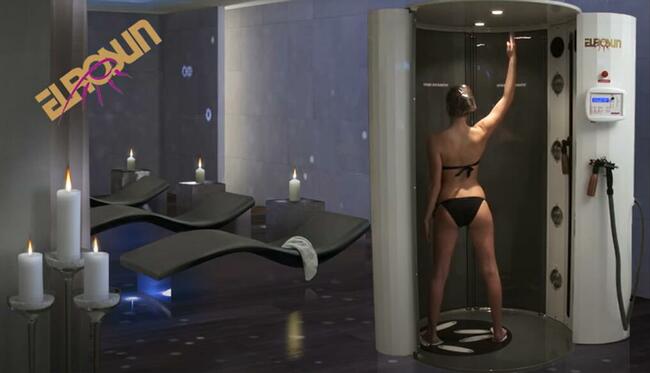 Automatyczna kabina do opalania natryskowego bezobsługowa