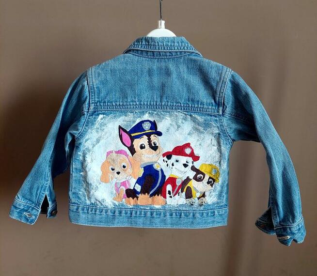 Kurtki ręcznie malowane na zamówienie