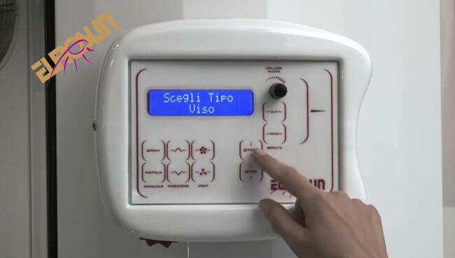 Automatyczna kabina do opalania natryskowego bezobsługowa