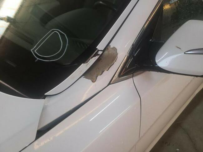 Hyundai Santa Fe 2013, 2.4L, 4x4, porysowany lakier