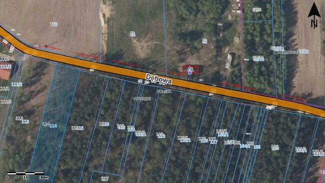 Działka 5300 m2 Powązki koło Mszczonowa