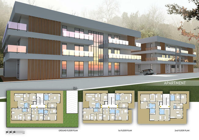 Cena za m2 terenu budowlanego wynosi 10€/m2 netto.