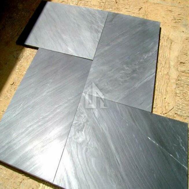 Płytka kamienna z czarnego łupka 60x40cm na ścianę