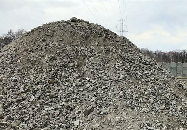 Kruszywo betonowe, beton kruszony, gruz, tłuczeń, podbudowa